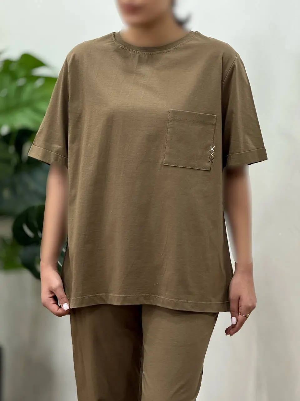 تیشرت زنانه گلدوزی هلن
